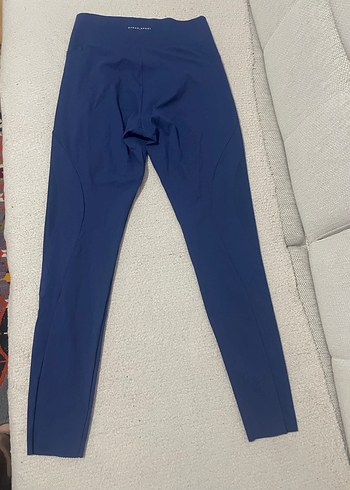 Lacivert Elastik Spor Kadın Tayt - Görsel 3