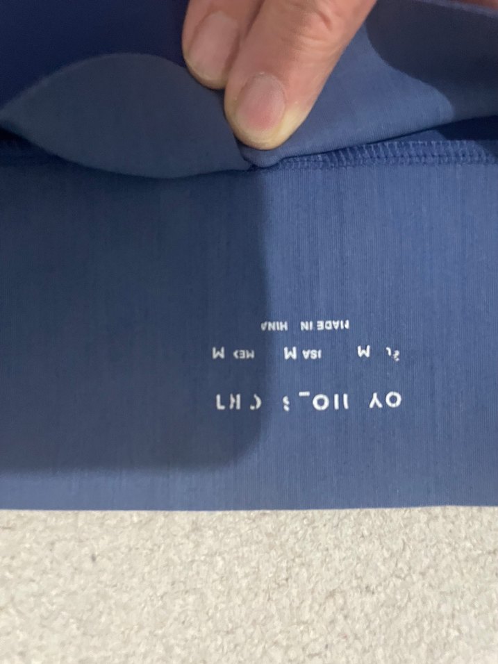 Lacivert Elastik Spor Kadın Tayt - Görsel 4