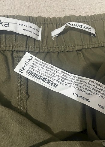 Kadın Haki Renk Salaş Kumaş Pantolon - Görsel 6