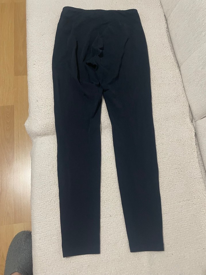 Siyah Kadın Midi Tayt - Görsel 3