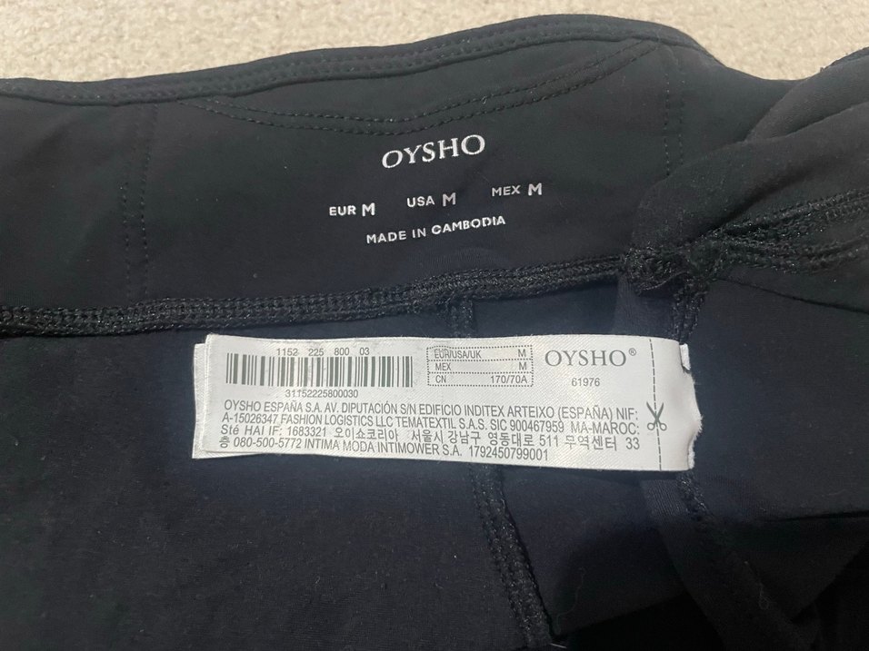 Siyah Kadın Midi Tayt - Görsel 2