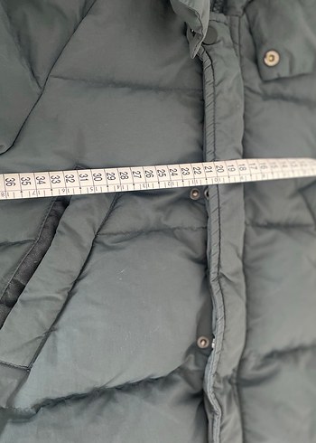 Gri Erkek Çocuk Düğmeli Kaban - Görsel 6