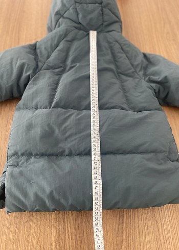 Gri Erkek Çocuk Düğmeli Kaban - Görsel 5