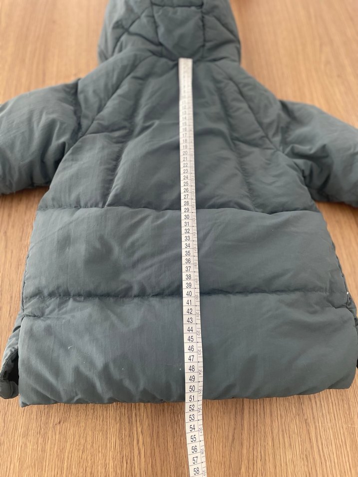 Gri Erkek Çocuk Düğmeli Kaban - Görsel 5