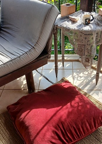 BordVakko Koyon kadife yer minderio Bohem Tarzı Yastık - Görsel 7