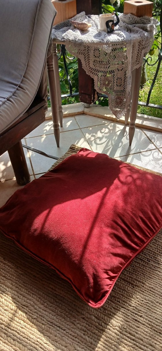 BordVakko Koyon kadife yer minderio Bohem Tarzı Yastık - Görsel 4