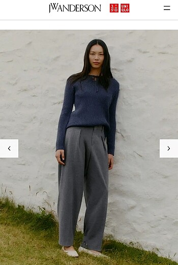 J w anderson yeni sezon pantolon