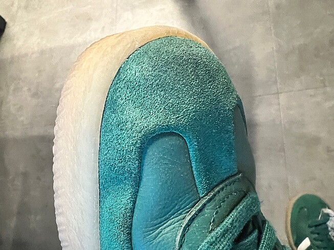 38 Beden yeşil Renk #adidas #samba yeşil kalın taban #beymen#vakko