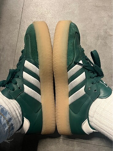 Adidas #adidas #samba yeşil kalın taban #beymen#vakko