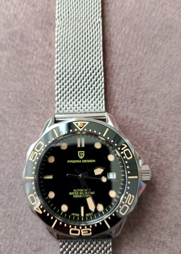 Pagani desing 007 çelik saat - Görsel 2
