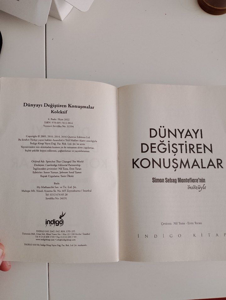 Dünyayı Değiştiren Konuşmalar - Simon Sebag Montefiore - Görsel 2