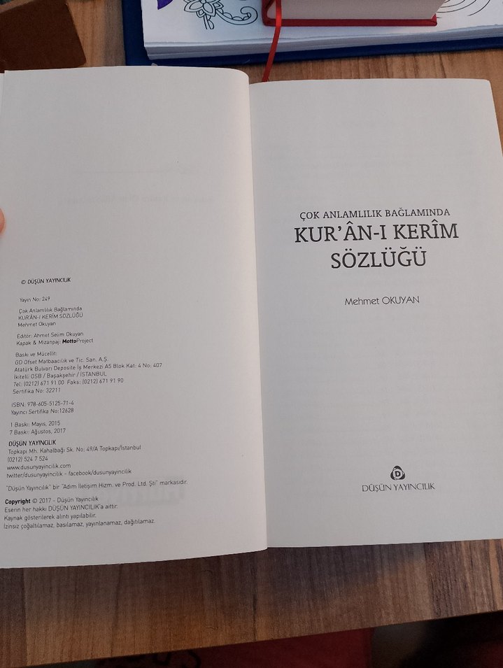 Kur'an Sözlüğü - Prof. Dr. Mehmet Okuyan - Görsel 2