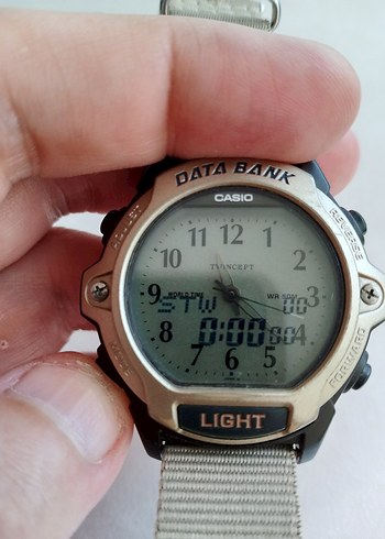 Casio Dijital Erkek Saati Bej - Görsel 10