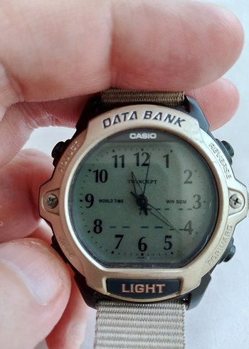 Casio Dijital Erkek Saati Bej - Görsel 7