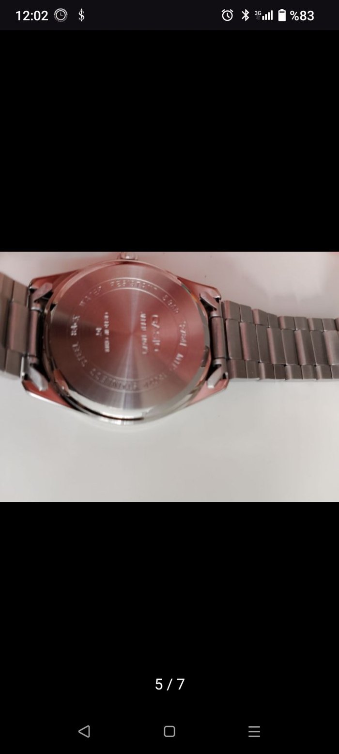 Casio Erkek Turkuaz Saat - Görsel 5