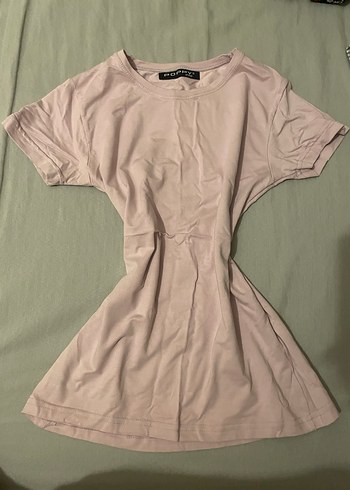 pembe Kısa Kollu Kadın Tişört