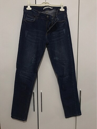 normal bel eskitmeli boyfriend jean