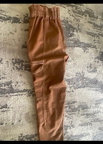 Kahverengi skate jeans  pantolon - Görsel 3