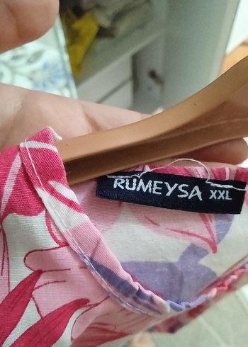 xxl Beden Pembe Bohem Uzun Elbise