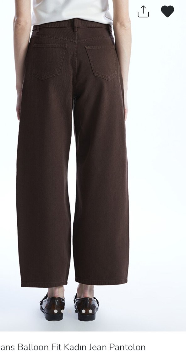 Kadın balloon fit kadın Jean pantolon - Görsel 3