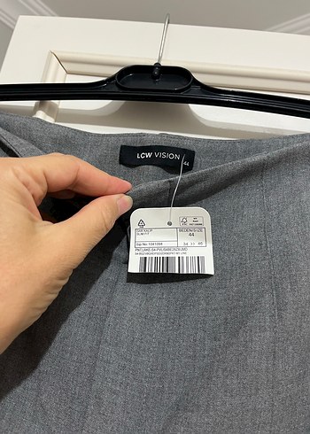 Zara model Gri Kadın Kumaş Pantolon - Görsel 2