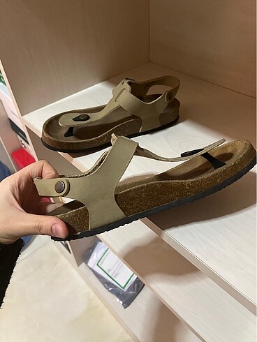 36 Beden camel Renk Ceyo vizon sandalet