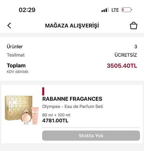 Paco Rabanne Paco rabanne olympea set