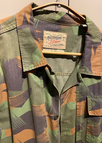 Erkek Kamuflaj Scotch&Soda Gömlek - Görsel 3