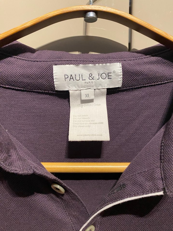 Erkek Mor Uzun Kollu Paul&Joe Tişört - Görsel 3