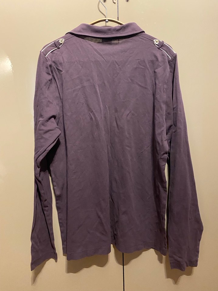 Erkek Mor Uzun Kollu Paul&Joe Tişört - Görsel 4