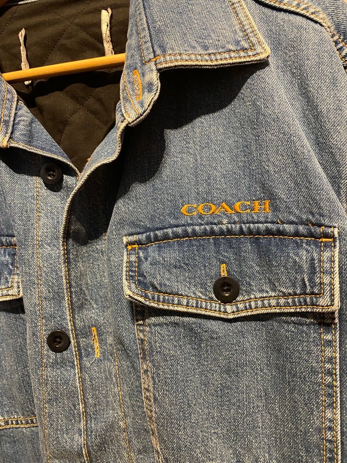 Coach Erkek Denim Ceket - Görsel 2