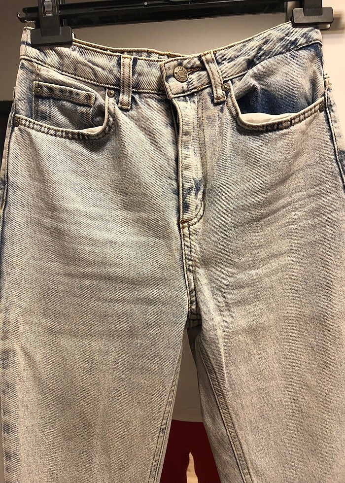 Trendyolmilla paça detay jean - Görsel 2