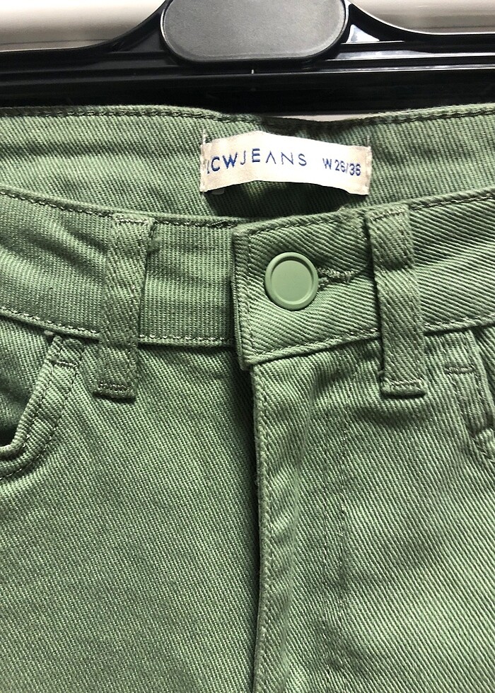 Defacto yeşil pantolon - Görsel 3