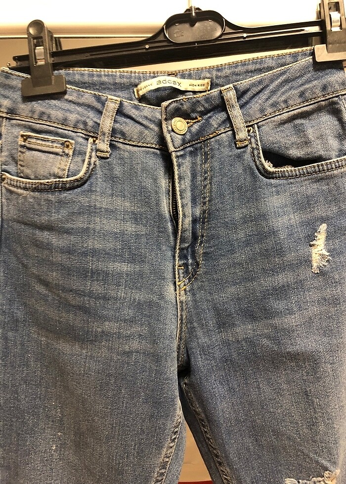 Addax yırtık jean - Görsel 2