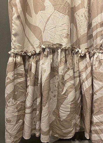 Çok şık uzun tesettür elbise - Görsel 6