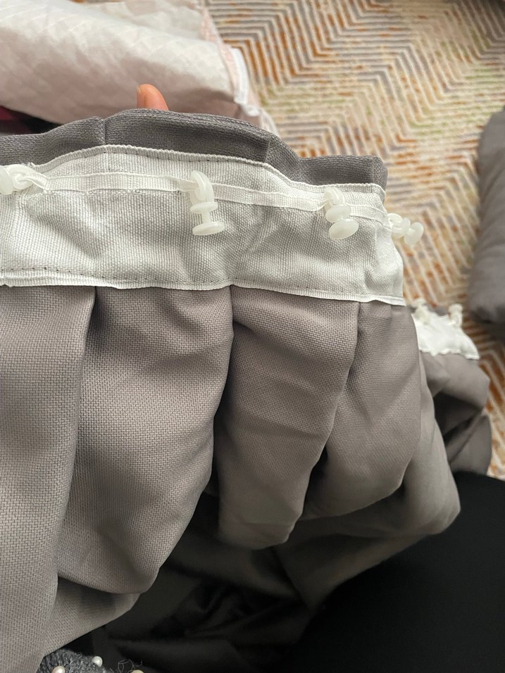 Modern Klasik Gri Perde - Görsel 3