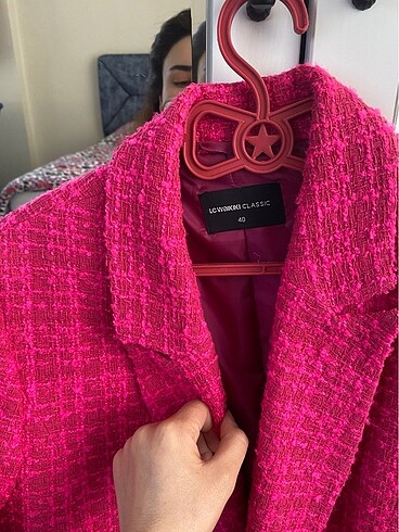 l Beden pembe Renk LCW blazer ceket