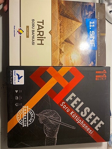 11.Sınıf Tarih ve Felsefe test kitabı