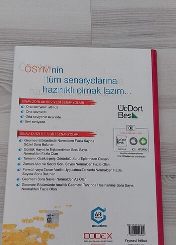  Üçdörtbeş ayt matematik denemesi