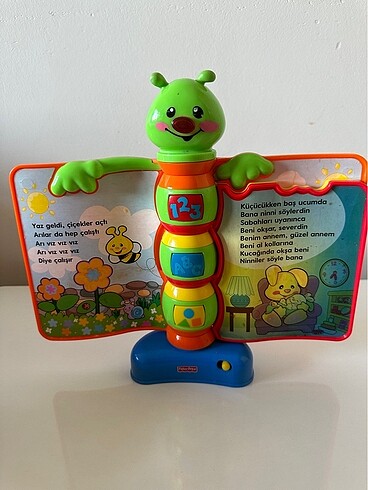 Beden Fisher Price Eğitici Masalcı Tırtıl