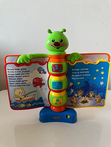  Beden Renk Fisher Price Eğitici Masalcı Tırtıl