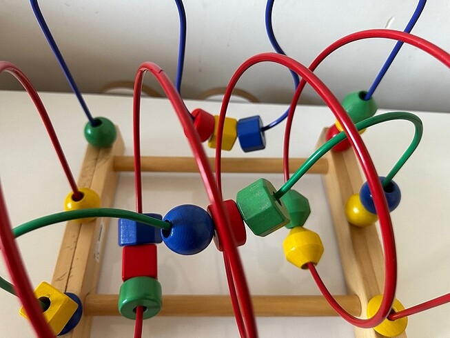 Ikea İkea Büyük Helezon Ahşap Koordinasyon Oyuncağı