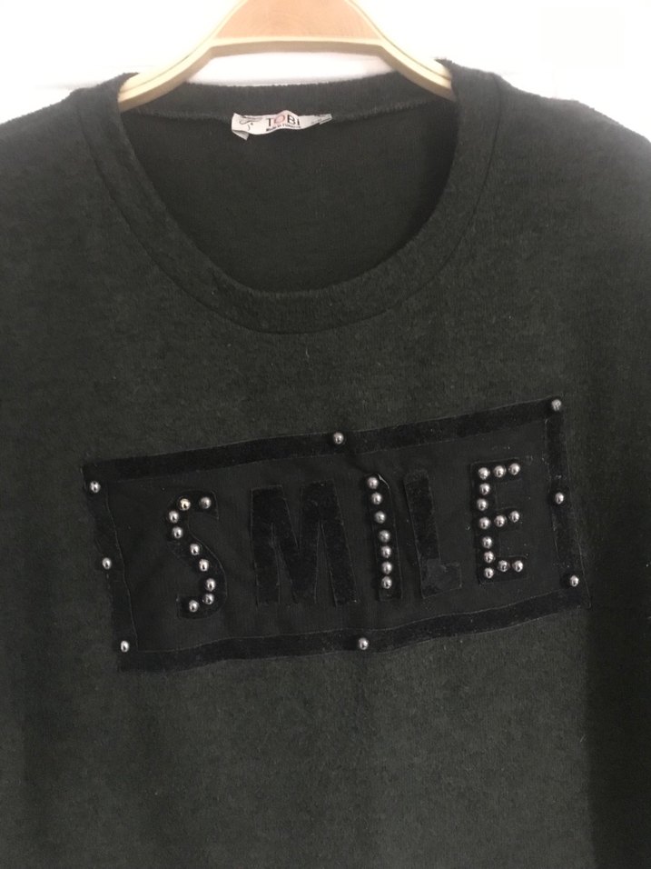 Düğmeli Kadın Kazak - Görsel 2