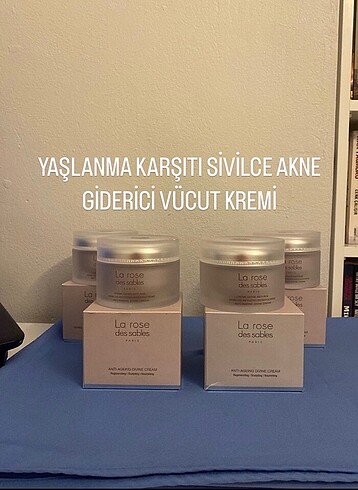YAŞLANMA KARŞITI KREM