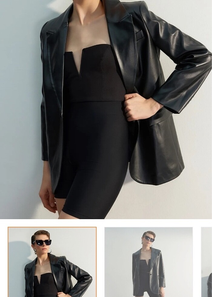 Deri ceket - Görsel 1