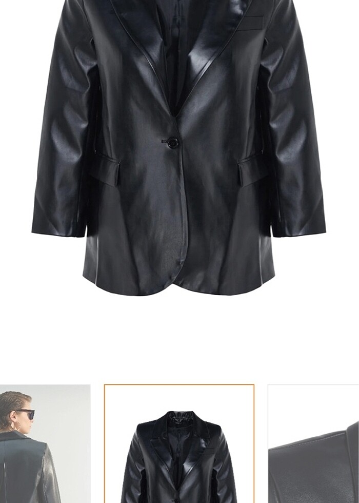 Deri ceket - Görsel 4