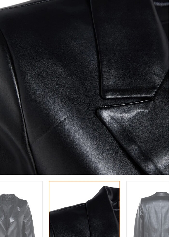 Deri ceket - Görsel 5