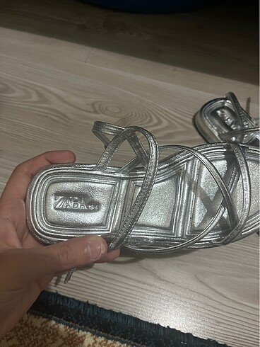 Zara Gri sandalet