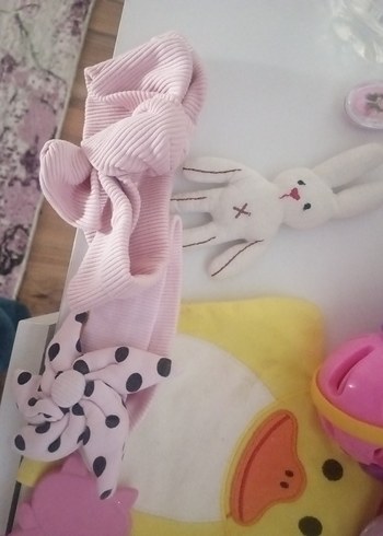 Beden pembe Renk Renkli Bebek Bakım Seti 11parca