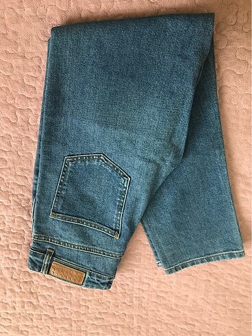 38 Beden mavi Renk Mom jean pantolon